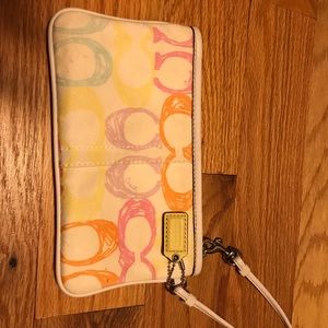 Coach wristlet